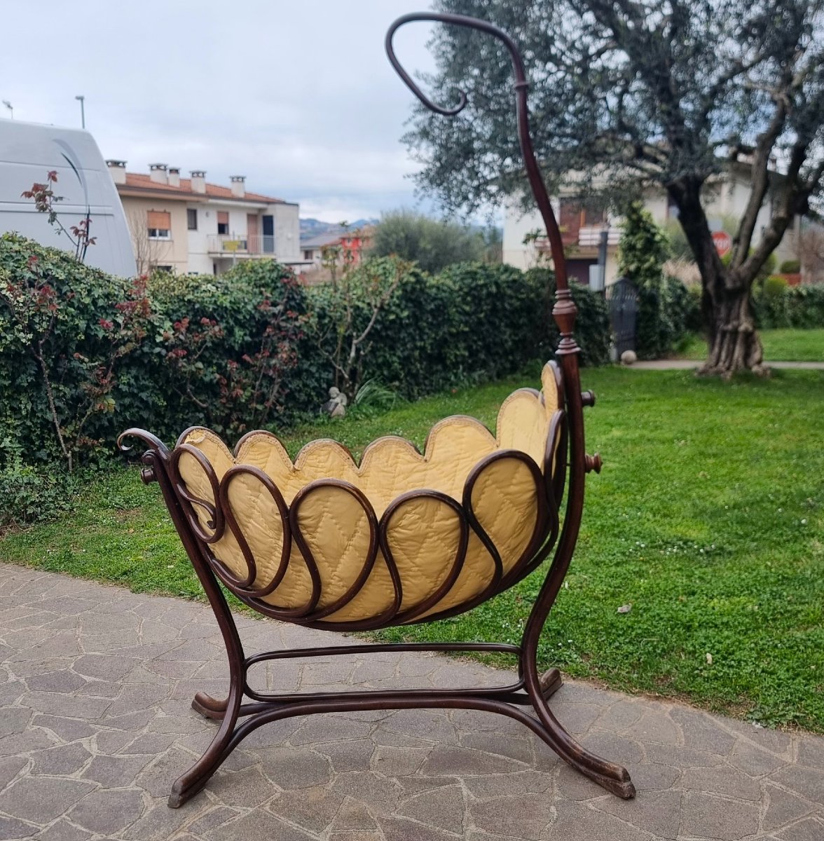Culla in faggio incurvato Thonet 800-photo-2