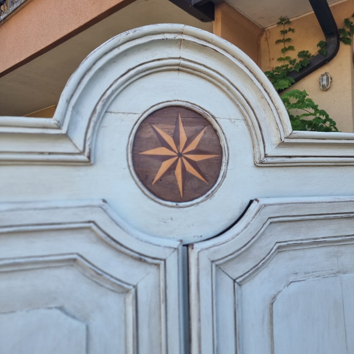 Armadio laccato dell’800 Provenzale in noce-photo-3
