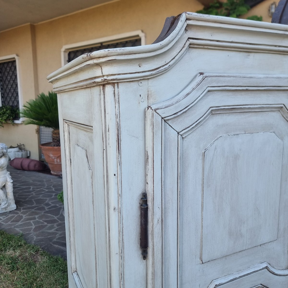 Armadio laccato dell’800 Provenzale in noce-photo-1