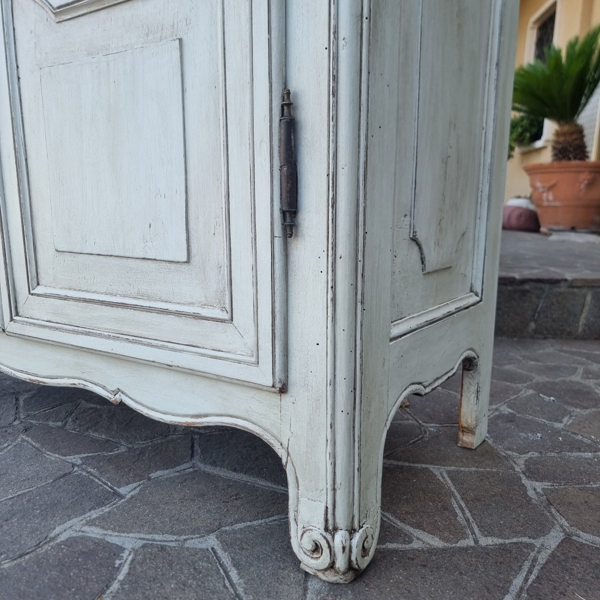 Armadio laccato dell’800 Provenzale in noce-photo-3