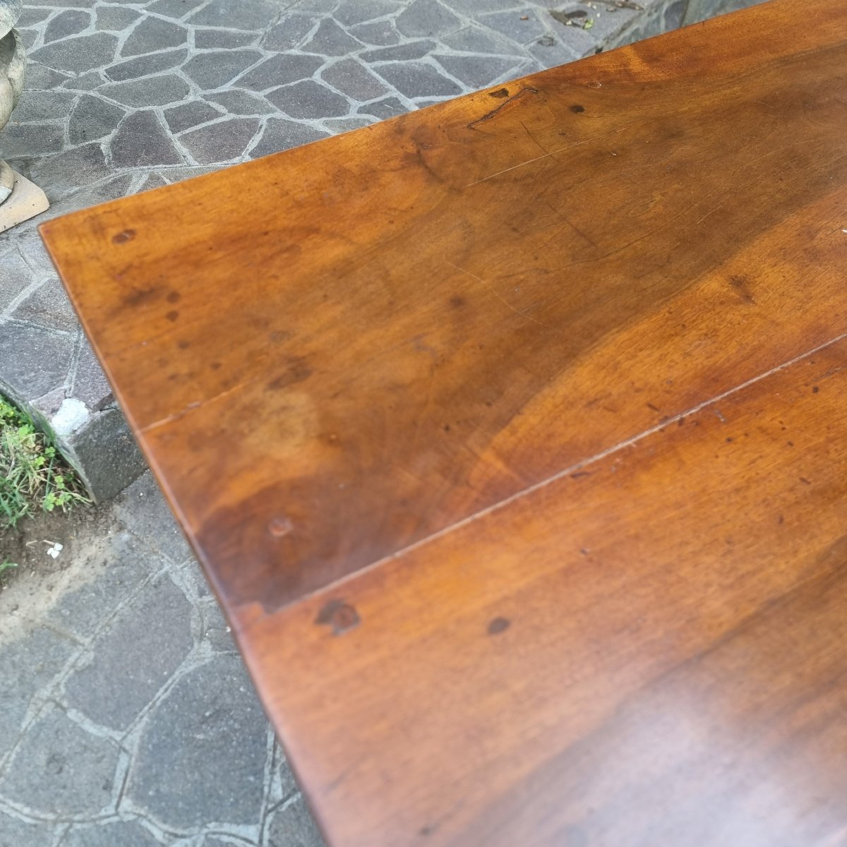 Tavolo in noce del 700 Direttorio Veneto-photo-5