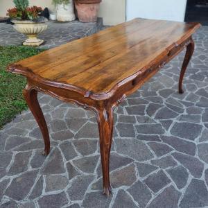 Tavolo direttorio del 700 in noce Venezia