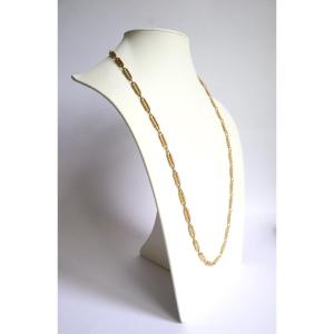 Yellow Gold Necklace 18 Carats 1960