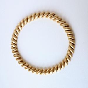 San Marco Mesh Necklace In 18 Carat Gold