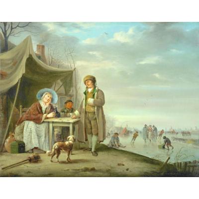 Andries Vermeulen Winter Joy Scene