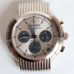 Boucheron Men's Solis 18k White Gold Watch