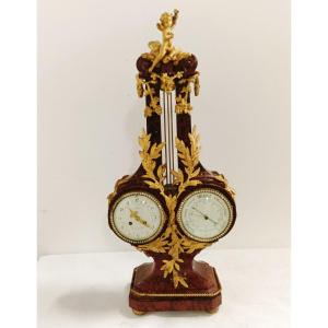 Large Pendulum With A Barometer