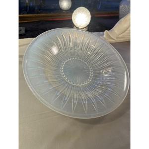 Opalescent Art Deco Cup / Basin Signed Edmond Etling 267 (art Deco Centerpiece 1930)