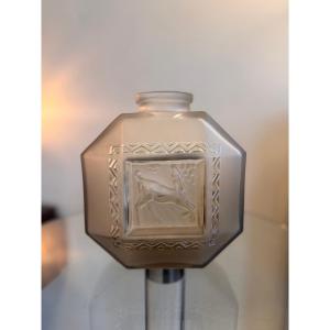Art Deco Vase « Deer » Sepia Patina Signed Charles Schneider ( Art Deco Vases 1930 )