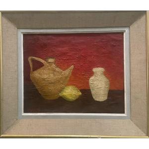 Still Life With Lemon, 1954, Signed Maïus