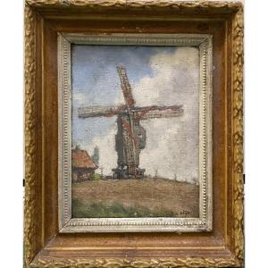 Painting By Jean Nys Mill 20th Century