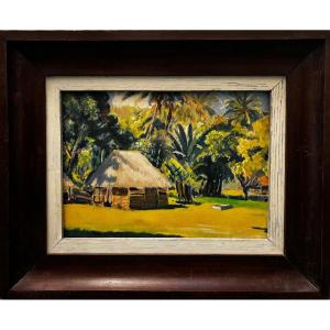 Exotic Landscape Of Tahiti, 1940s-1960s