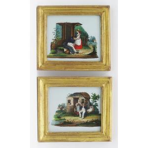 Fixed Under Glass, 1820-1830.