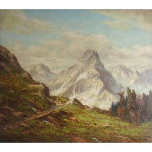 Mountain Landscape, 20th Century.