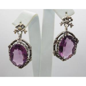 Earrings, Late 19th Century.