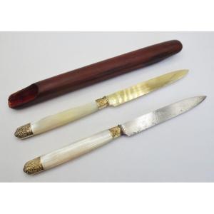 Travel Knives, 19th Century.