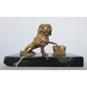 19th Century Bronze Dog.