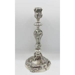 Regency Candlestick, 19th Century.