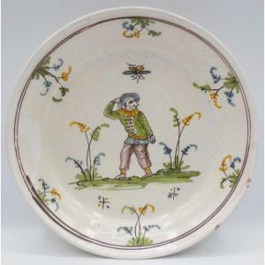 Earthenware Plate, 18th Century.  