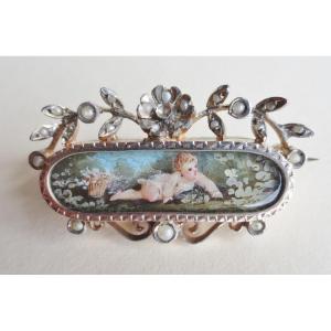 Vermeil Brooch, Napoleon III.