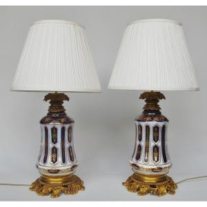 Bayeux Porcelain Lamps.