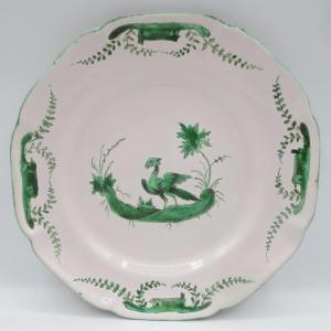 18th Century Moustiers Plate.