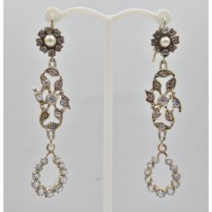 Earrings, Early 20th Century.   