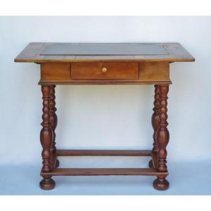 Swiss Money Changer's Table, 17th Century.  