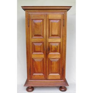 Small Walnut Cabinet, 17th Century.