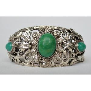 19th Century Solid Silver Bracelet. 