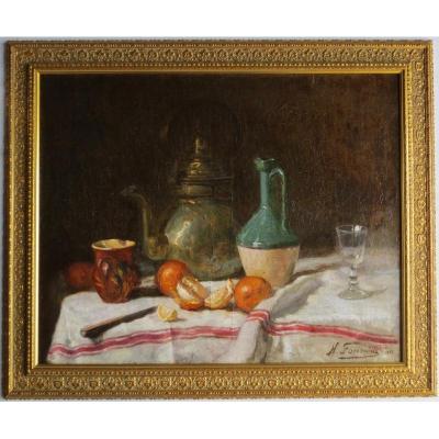 Still Life Signed H. Fontaine.