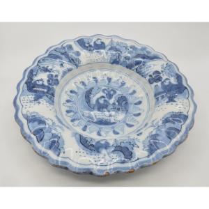 Earthenware Dish From London, Late Seventeenth Century.