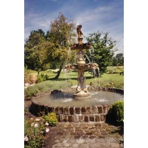 Antique Limestone Fountain