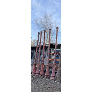 Antique French Lampposts