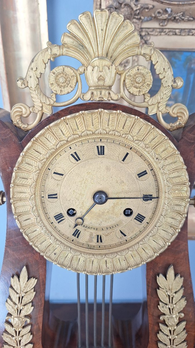 Orologio a lira in stile Carlo X-photo-2