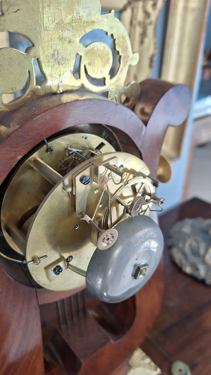 Orologio a lira in stile Carlo X-photo-1