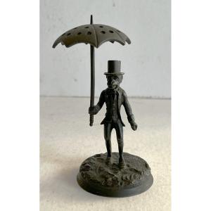 The Dandy Monkey, Napoleon III Bronze Toothpick Holder