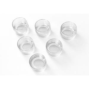Six Crystal Glasses From The Daum France Factory - Long Drink, Mocktail, Orangeade...