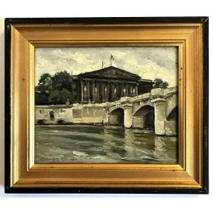 Paris, National Assembly, July 14, 1935, By Auguste Bernard 