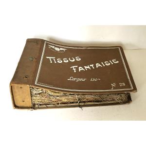 Collection Of Fabric Samples From The 1930s, With 68 Samples.