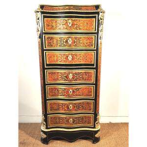 Napoleon III Period Boulle Marquetry Writing Desk