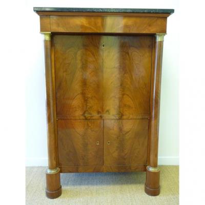 Secretary In Walnut Empire Period