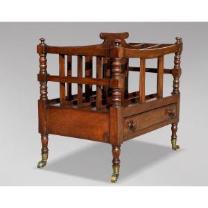 Early 19th Century Georgian Mahogany Canterbury