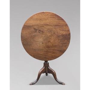 18th Century George III Period Mahogany Tripod Table
