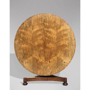 19th Century William IV Period Rosewood Center Table