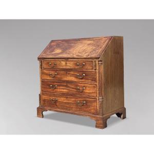 Untouched 18th Century George III Period Mahogany Desk