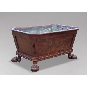 Early 19th Century Regency Period Mahogany Wine Cooler