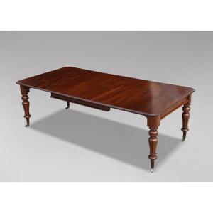 19th Century William IV Period Mahogany Extending Dining Table