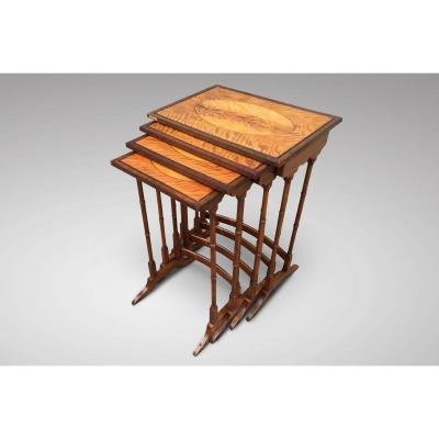 19th Century Nest Of Four Occasional Tables