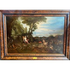 Brueghel Jan II (1601-1678) And Van Kessel Jan I (1626-1679) Attributed To